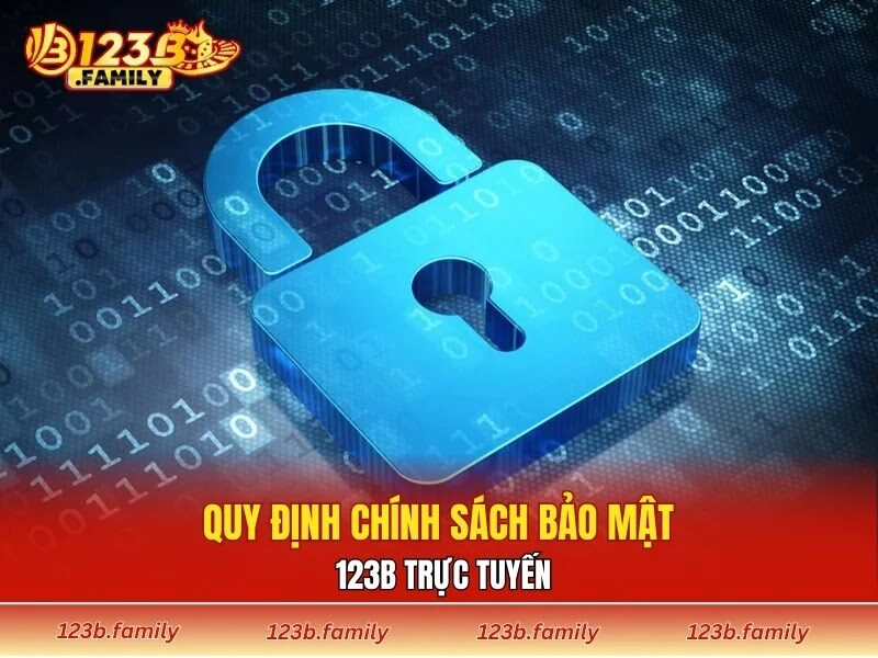 Quy định chính sách bảo mật 123B trực tuyến
