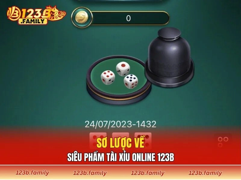 Sơ lược về siêu phẩm tài xỉu online 123B